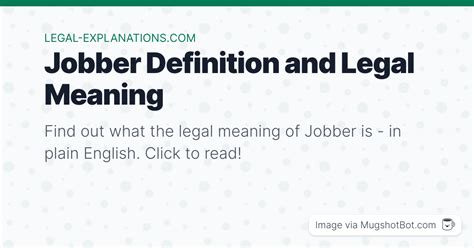 jobber meaning
